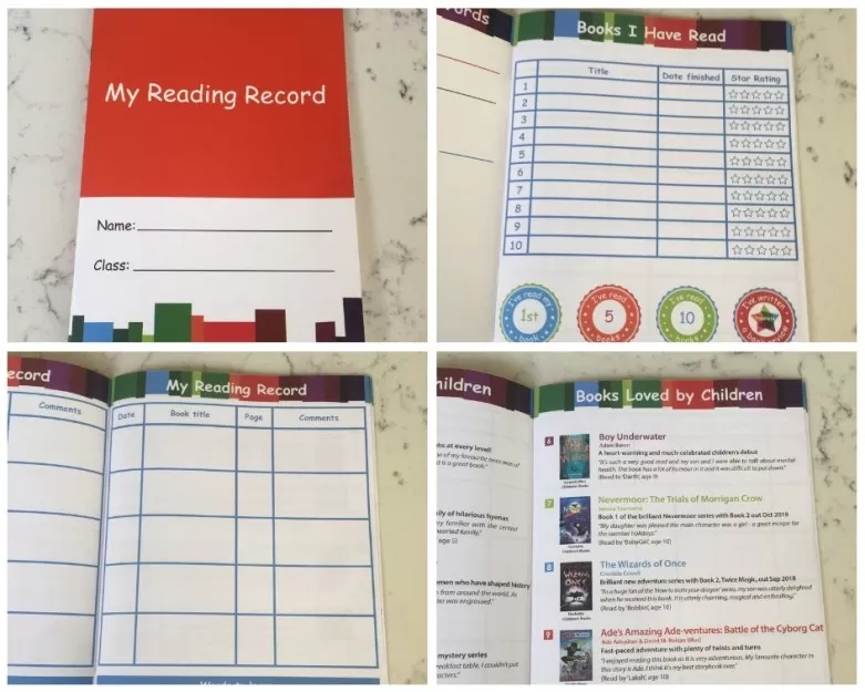 Toppsta Reading Record Autumn 2020